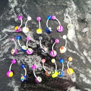 Belly button rings